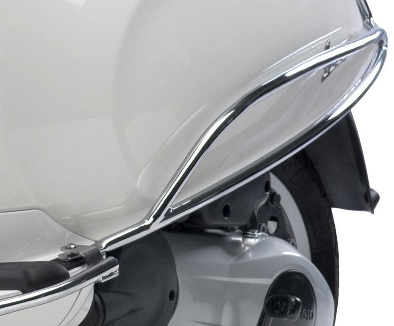 Barres de protection arrière chromées - Vespa Primavera & Sprint