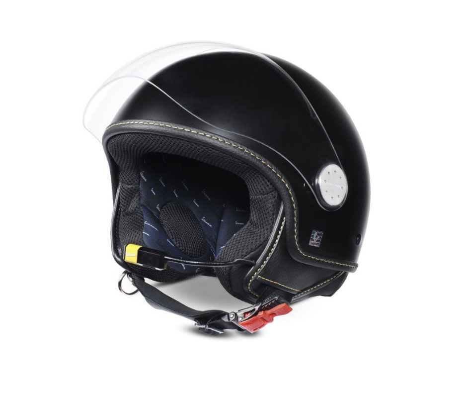 Casque Vespa Jet Helmet Visor 3.0 Bluetooth noir