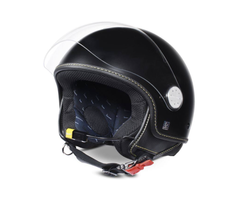 Casque Vespa Jet Helmet Visor 3.0 Bluetooth noir – Image 2