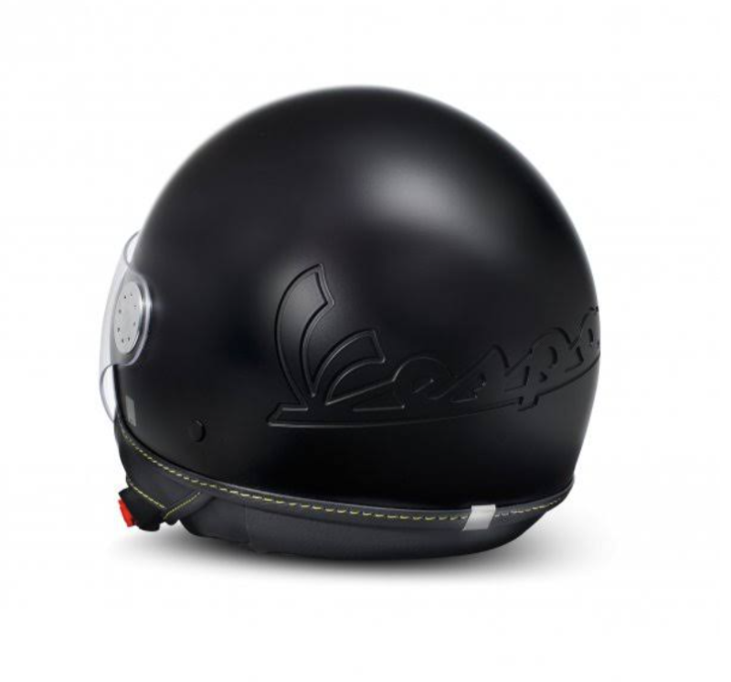 Casque Vespa Jet Helmet Visor 3.0 Bluetooth noir – Image 3