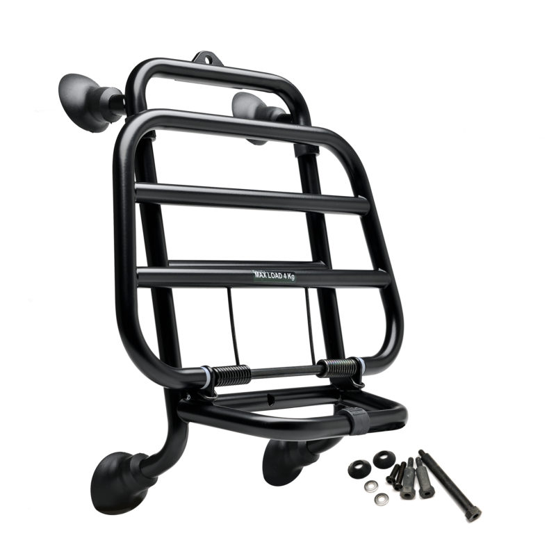 Porte baguage avant noir mat Vespa GTS