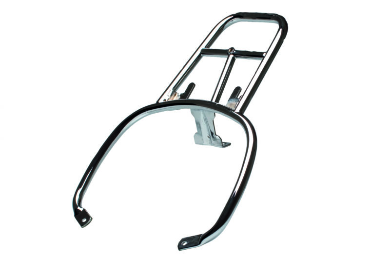Support top case gris chromé - Vespa Elettrica
